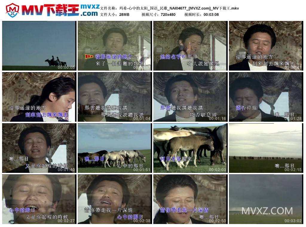 玛希-心中的太阳_国语_民歌_NAI04677